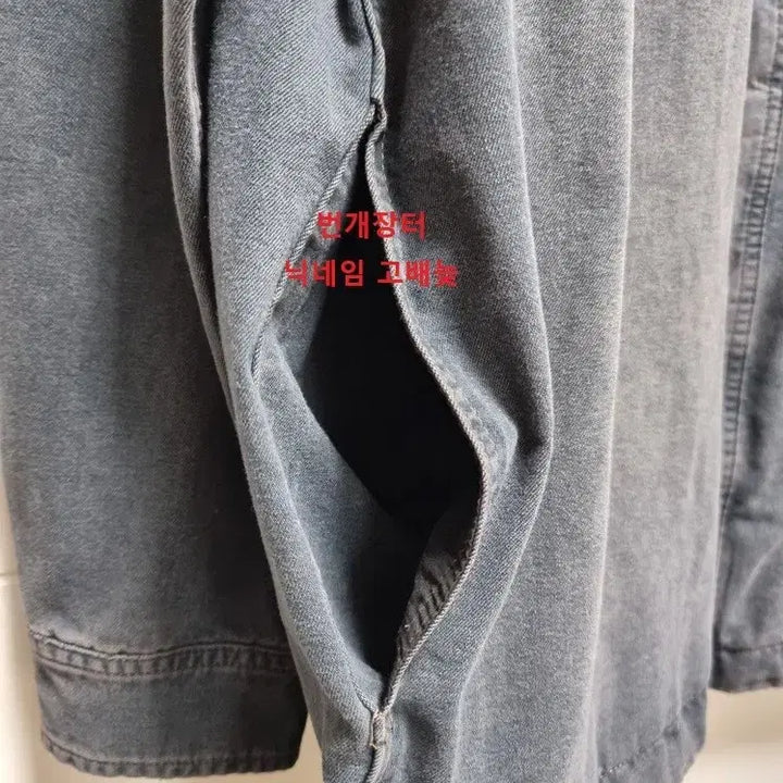 [BUNJANG] Epigram Denim Long Sleeve Shirt / [새제품] 에피그램 데님 긴팔 셔츠 95 M 사이즈