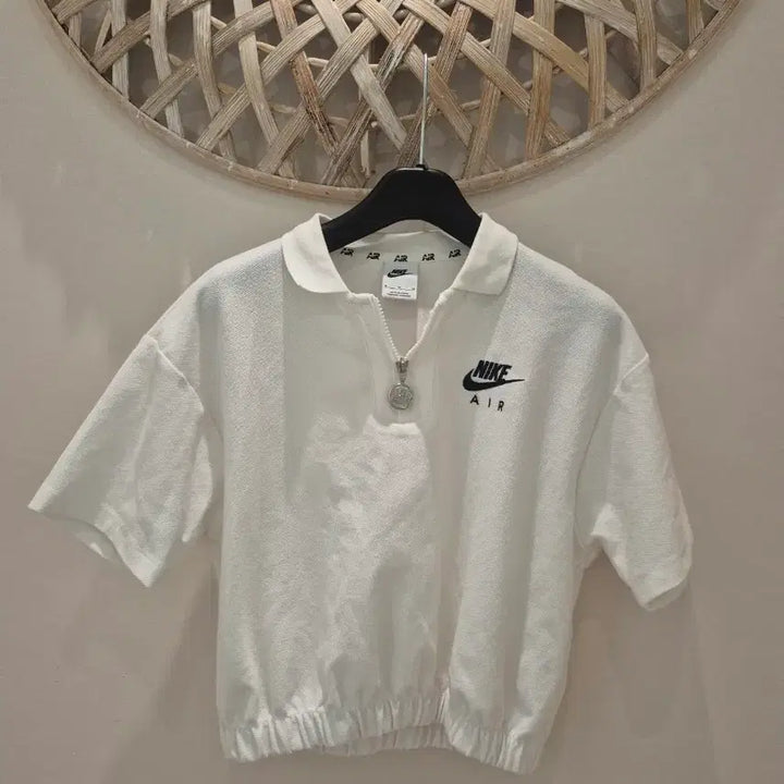 [SOLD OUT] 나이키 에어 반팔 카라티 M 화이트