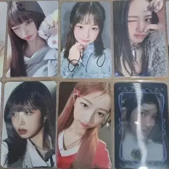 [SOLD OUT] 인증 가능) 아이브 레이 친필 싸인포카 공굿포카 일괄