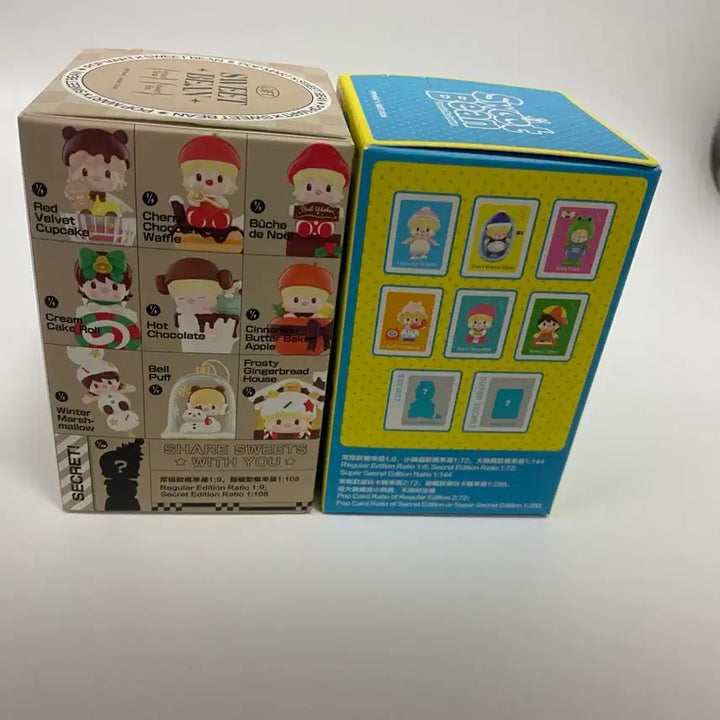 [BUNJANG] Pop Mart Sweet Bean Figure 2 Types (Sealed) / 미개봉) 팝마트 스위트빈 피규어 2종_반값이하