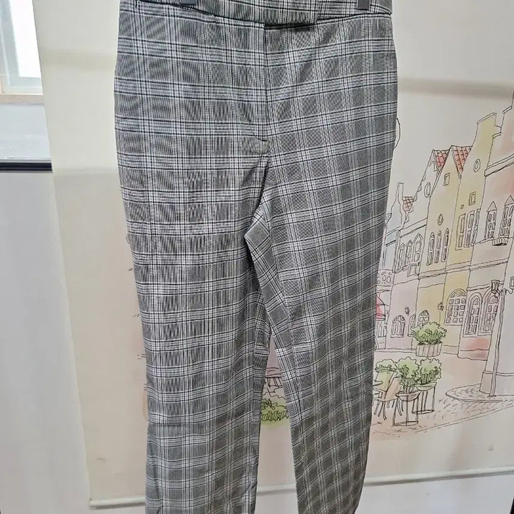 [BUNJANG] Checkered Cotton Slacks M / 체크무늬 면 슬랙스 Mㅡ새상품