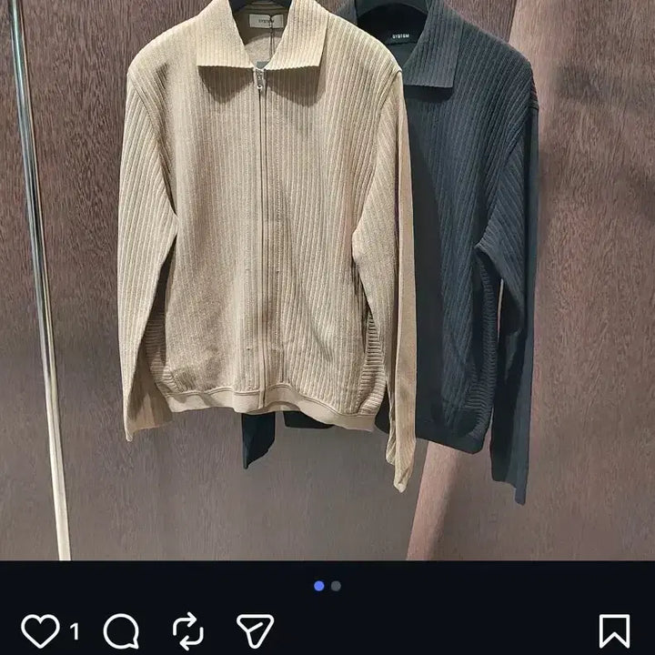[BUNJANG] System Pleated Zip-Up Jacket Brown / 시스템 플리츠 짚업 자켓 브라운