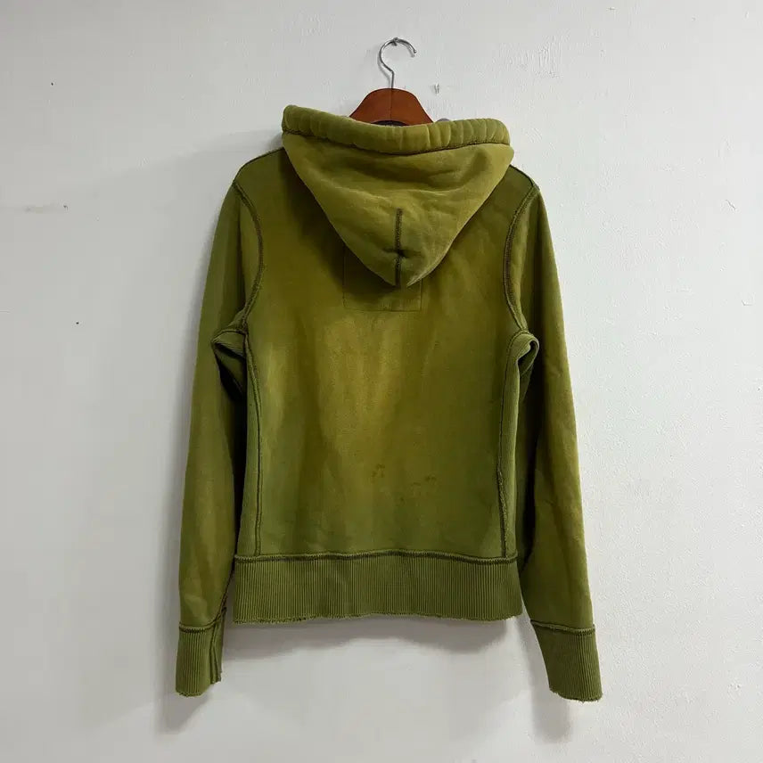 [BUNJANG] Abercrombie Olive Hooded Zip-up / 아베크롬비 올리브 후드집업