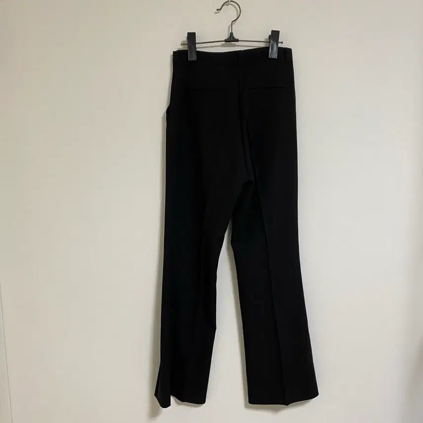 [BUNJANG] Melrose Mood Black Bootcut Slacks / S 멜로즈무드 제작 여름 블랙 부츠컷슬랙스
