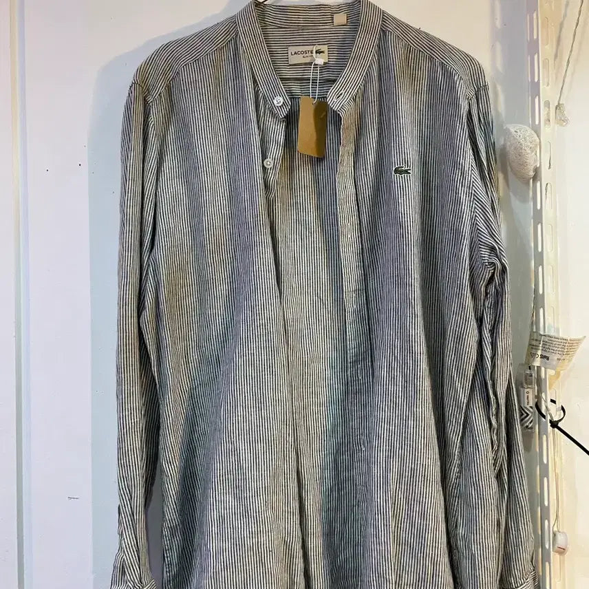 [SOLD OUT] 라코스테 스트라이프 셔츠