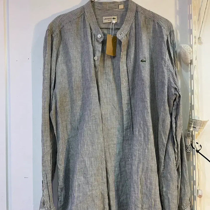 [SOLD OUT] 라코스테 스트라이프 셔츠