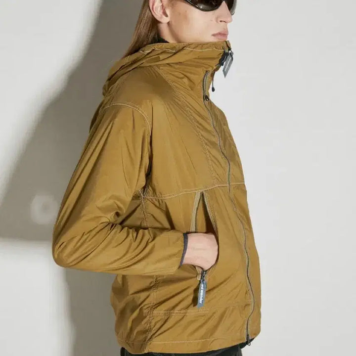 [BUNJANG] and Wander Pertex Wind Jacket Beige Khaki / [새상품 M] 앤드원더 퍼텍스 윈드 자켓 베이지 카키