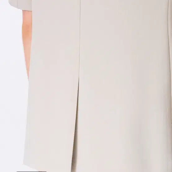 [SOLD OUT] 새상품)쉬즈미스 원버튼 반팔자켓(베이지 55)