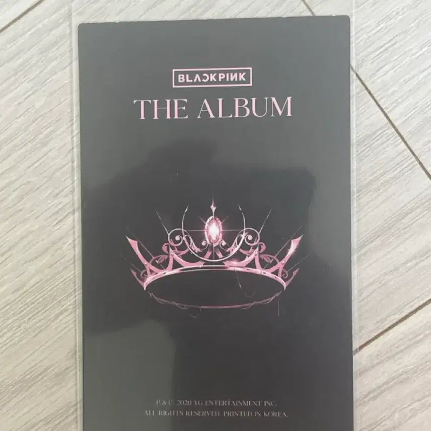[BUNJANG] Blackpink Lisa Photocard / 더앨범 리사 포카 팔아요