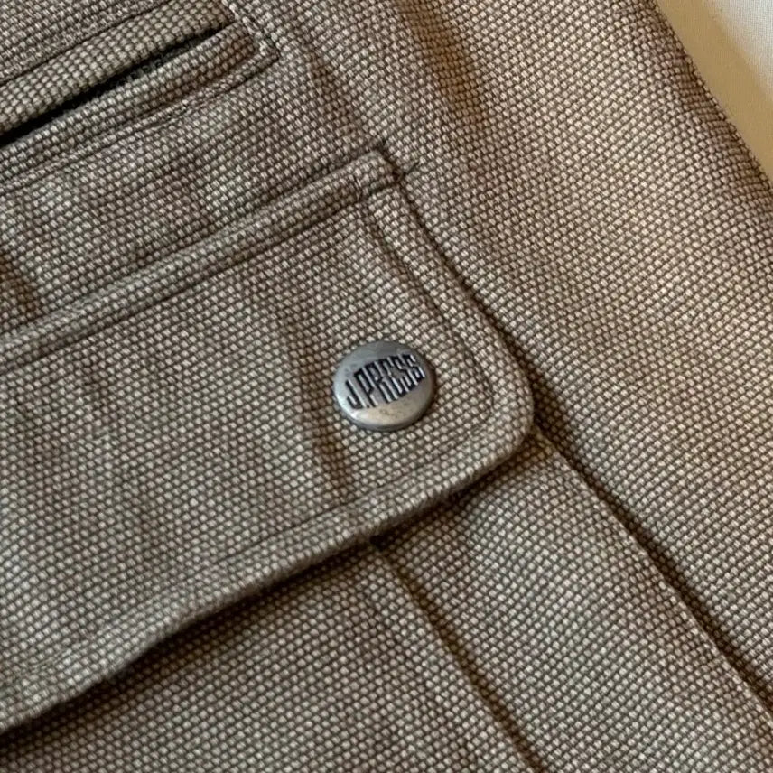 [BUNJANG] J.PRESS 90s Canvas Flannel Work Vest / [105-108] 90s J.PRESS 캔버스 플란넬 워크 베스트