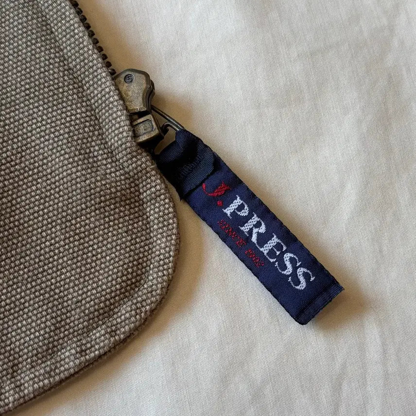 [BUNJANG] J.PRESS 90s Canvas Flannel Work Vest / [105-108] 90s J.PRESS 캔버스 플란넬 워크 베스트