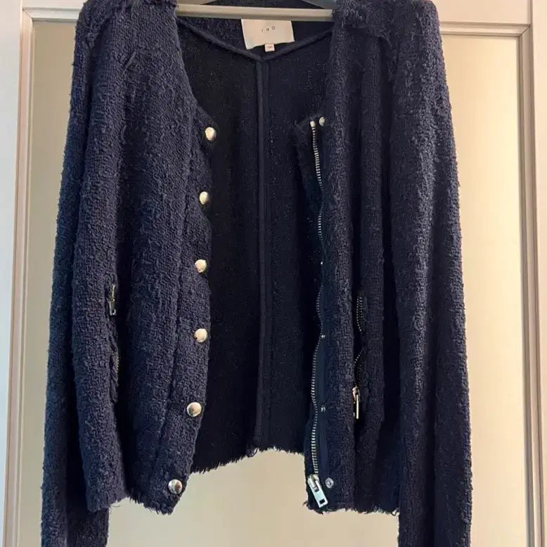[BUNJANG] Iro Navy Jacket 36 / Iro 이로 네이비 자켓 36