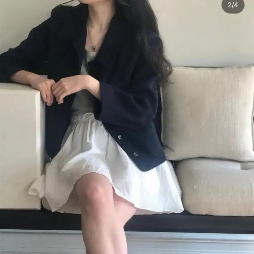 [BUNJANG] Archive J2U Sage Skirt Black / 아카이브제이투유 세이지 스커트 블랙