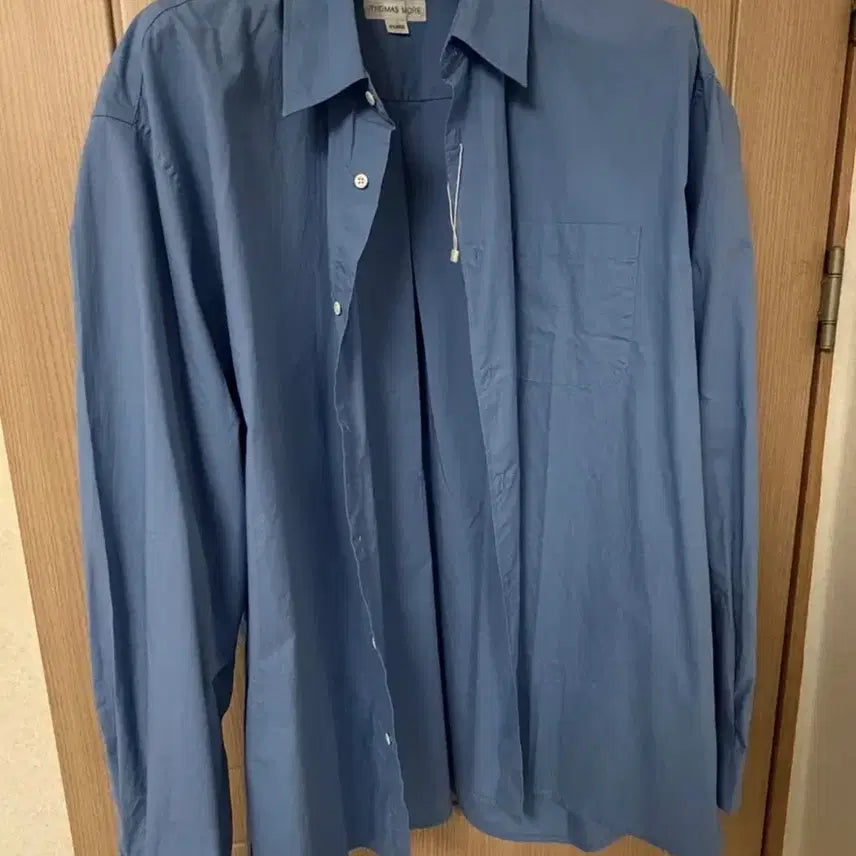 [SOLD OUT] 토마스모어 페이퍼셔츠-블루블루 xl