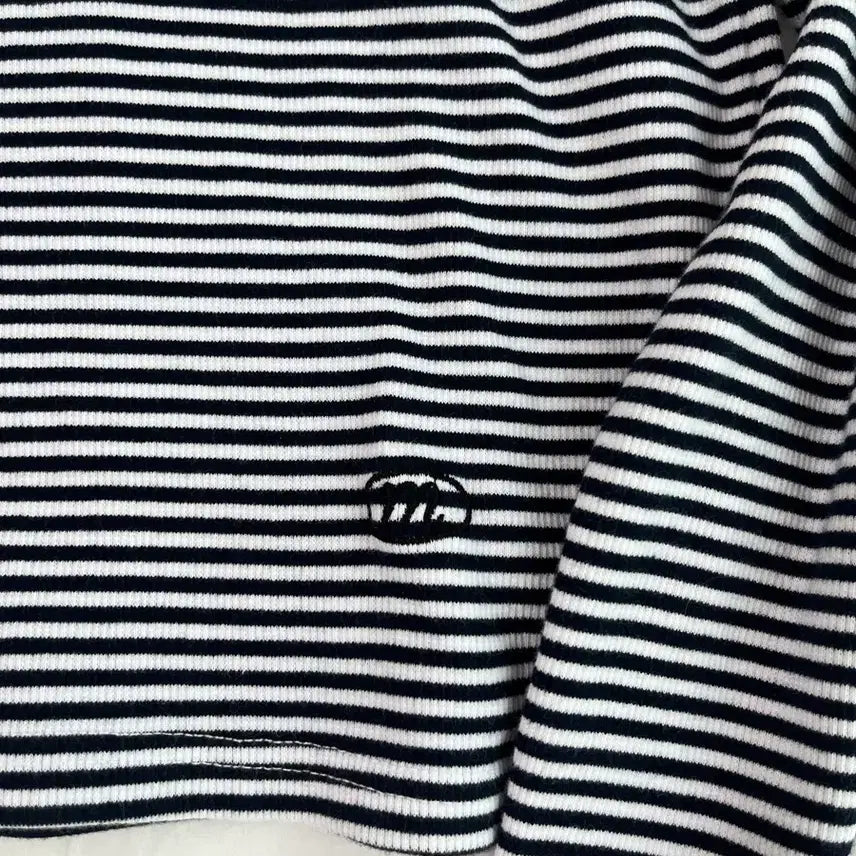 [BUNJANG] MiroMiro Stripe T-shirt / 미로미로 스트라이프 티셔츠 free