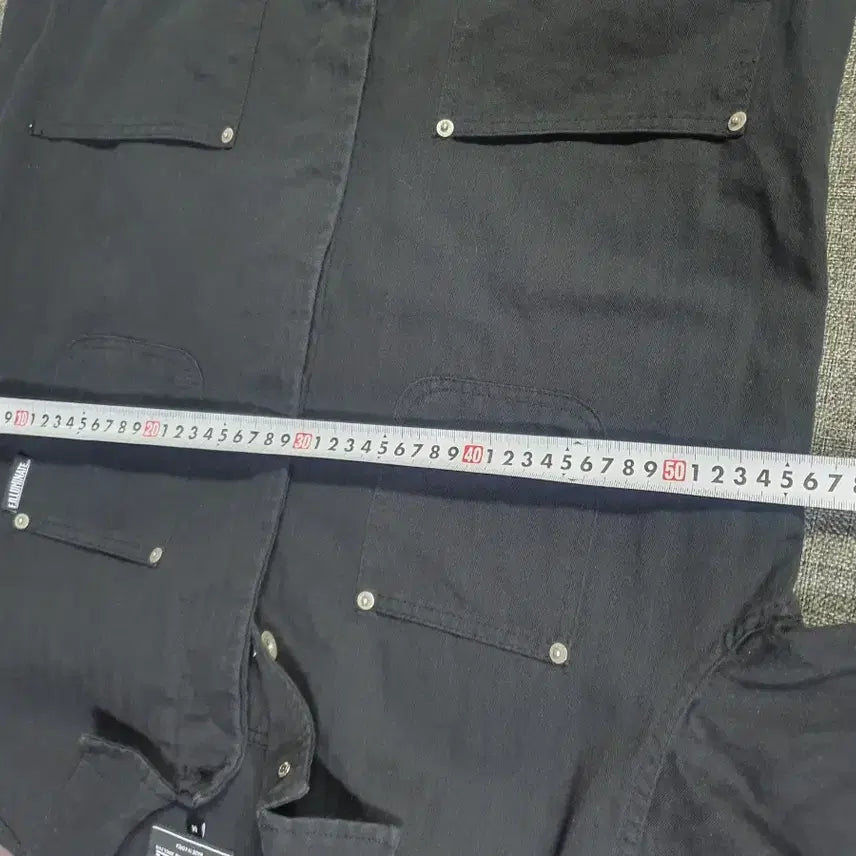 [BUNJANG] FILLUMINATE Black Work Shirt Jacket / FILLUMINATE 블랙 워크 셔츠형  자켓  택배비포함가