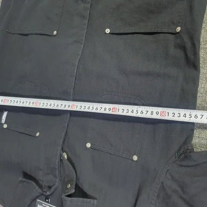 [BUNJANG] FILLUMINATE Black Work Shirt Jacket / FILLUMINATE 블랙 워크 셔츠형  자켓  택배비포함가