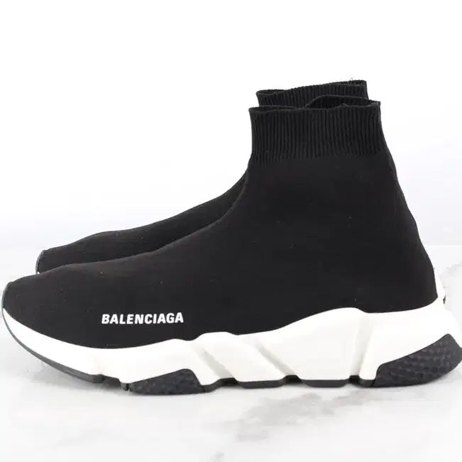 [BUNJANG] Balenciaga Speedrunner Socks Sneakers Oreo / 발렌시아가 스피드러너 삭스 스니커즈 오레오 40(250)