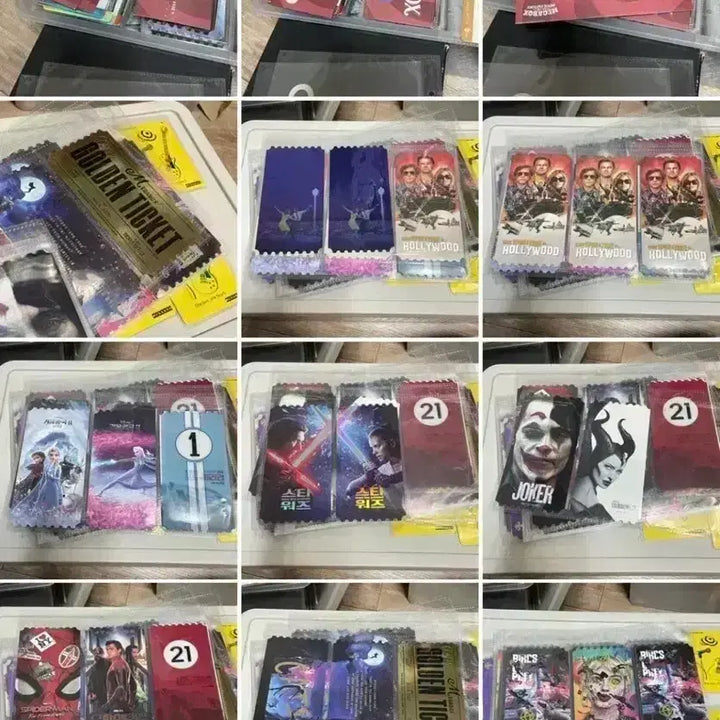 [BUNJANG] Dolby Original Ticket Set / 돌비 오리지널티켓 오티 메가박스 Dolby굿즈 알라딘 오티 돌비월렛 티켓