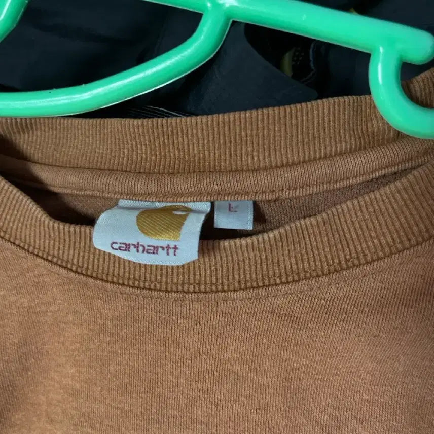 [BUNJANG] Carhartt Brown Pocket Detail Sweatshirt / 칼하트 맨투맨 Brown