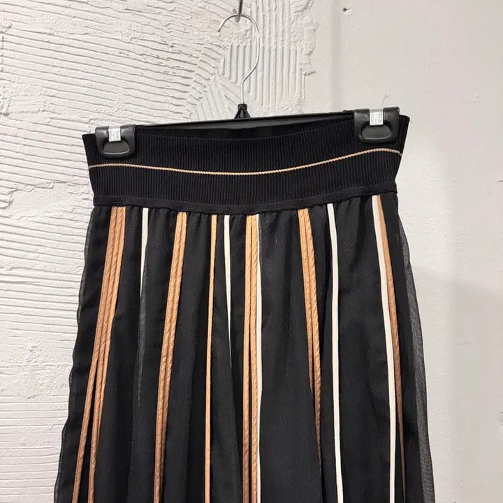 [BUNJANG] System Long Chiffon Skirt / 시스템 허리밴딩 롱쉬폰 스커트