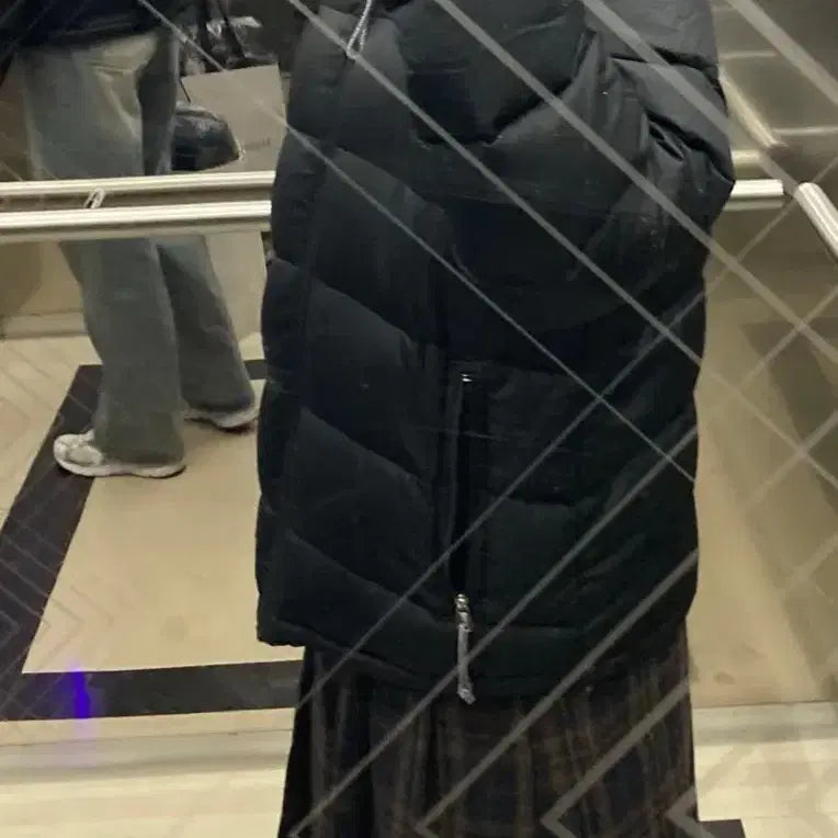 [BUNJANG] Check Pleated Midi Skirt / 체크 플리츠 스커트 미디 기장