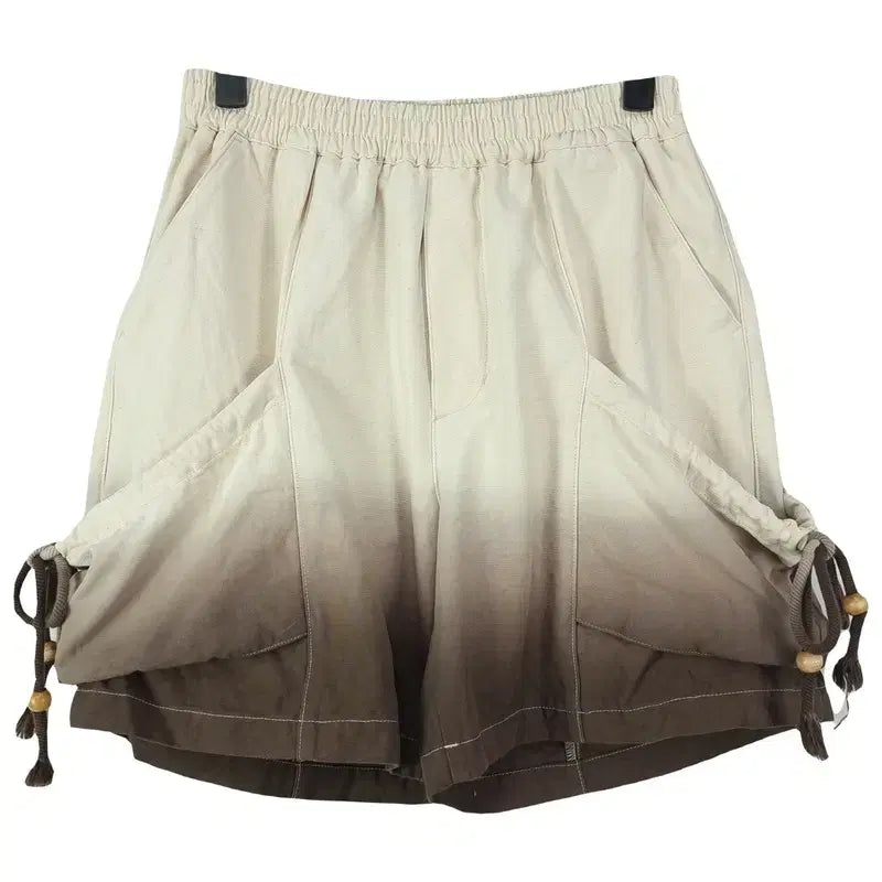 [BUNJANG] NAANANA Gradient Dying Rope Shorts / 나아나나 그라데이션 다잉 로프 숏츠 반바지 M20213