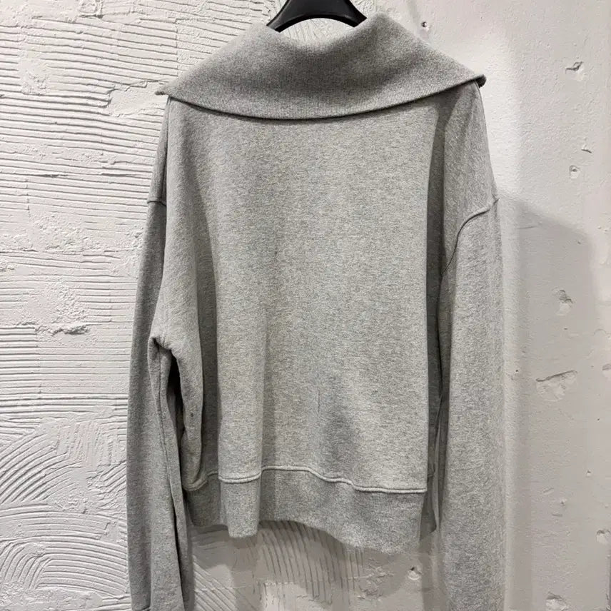 [BUNJANG] Unum Half-Zip Up Sweatshirt / Unum 하프집업 맨투맨티