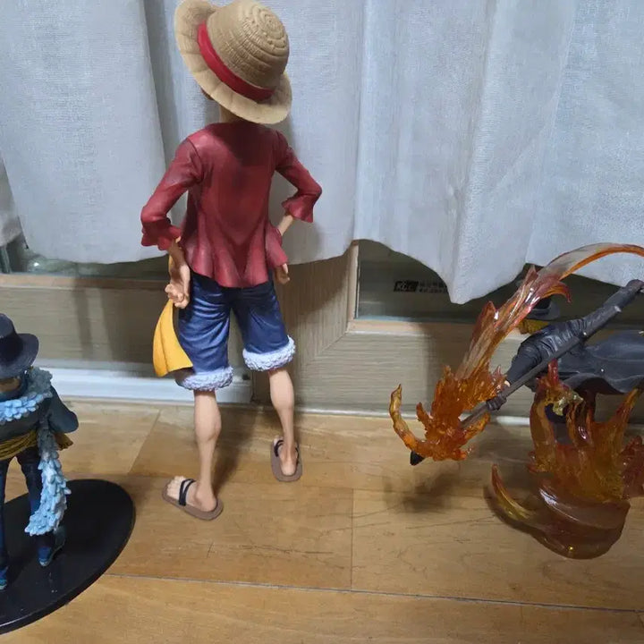 [BUNJANG] One Piece Luffy/Sabo Figure 3-Piece Set / 원피스 루피/사보/피규어 3종 세트