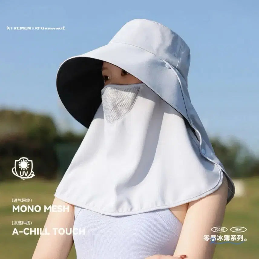 [BUNJANG] Sun Protection Hat / 자외선 차단 모자