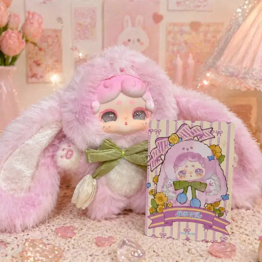 [SOLD OUT] 밤토끼 V2 핑크 인형 키링