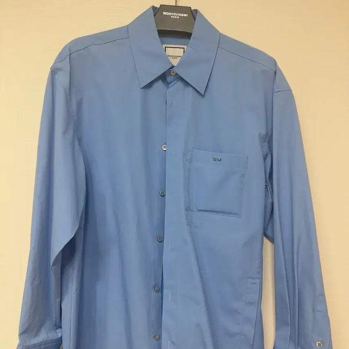 [BUNJANG] Wooyoungmi Blue Shirt / 24ss 우영미 블루셔츠 46사이즈 판매합니다