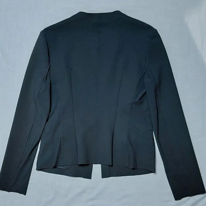 [BUNJANG] iCB Stretch No-Collar Jacket (Black, JPN 9) / [정품] iCB 노카라 스트레치 자켓 (블랙/JPN 9사이즈)