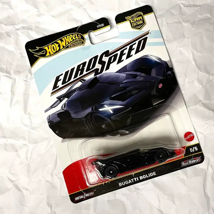 [BUNJANG] Hot Wheels Real Riders Bugatti Chase Car (Sealed) / 핫휠 리얼라이더 부가티 체이스카 미개봉