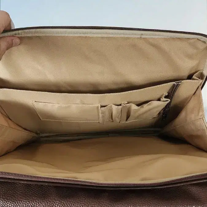 [BUNJANG] BRICS Brown Leather Briefcase / BRICS 브라운 가죽 서류 가방
