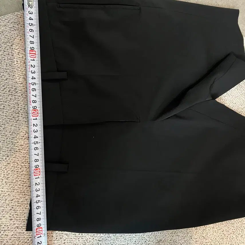 [BUNJANG] Wooyoungmi Black Short Slacks (Size 80) / (우영미)검정색 반바지 슬랙스(80)