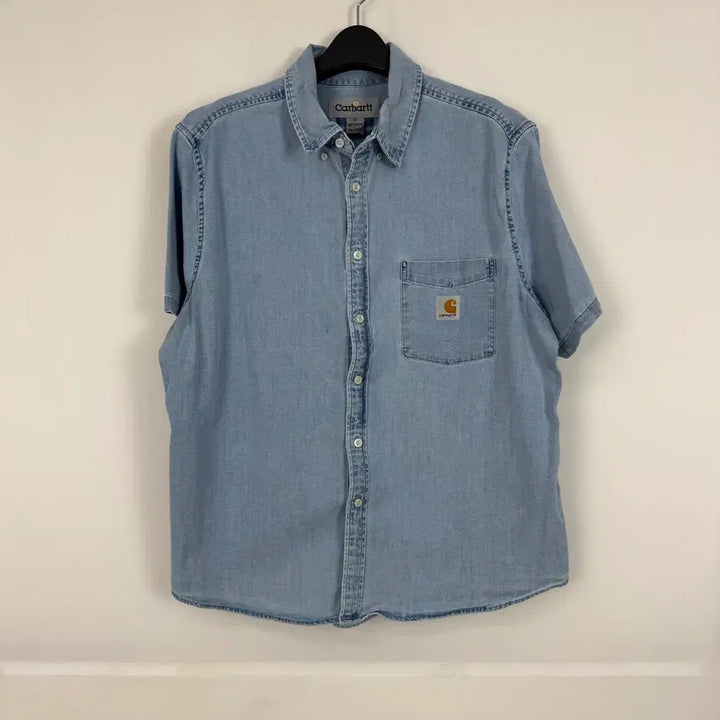 [BUNJANG] Carhartt Work Denim Shirt / b301) 칼하트 워크 청셔츠