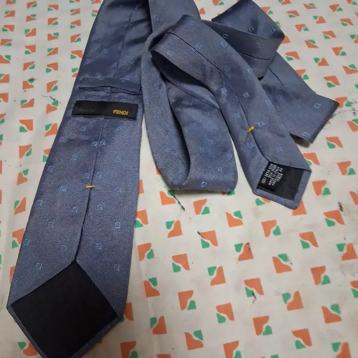 [BUNJANG] Fendi F Logo Silk Tie / 펜디-수입정품 - F 로고패턴.100%실크넥타이,택포