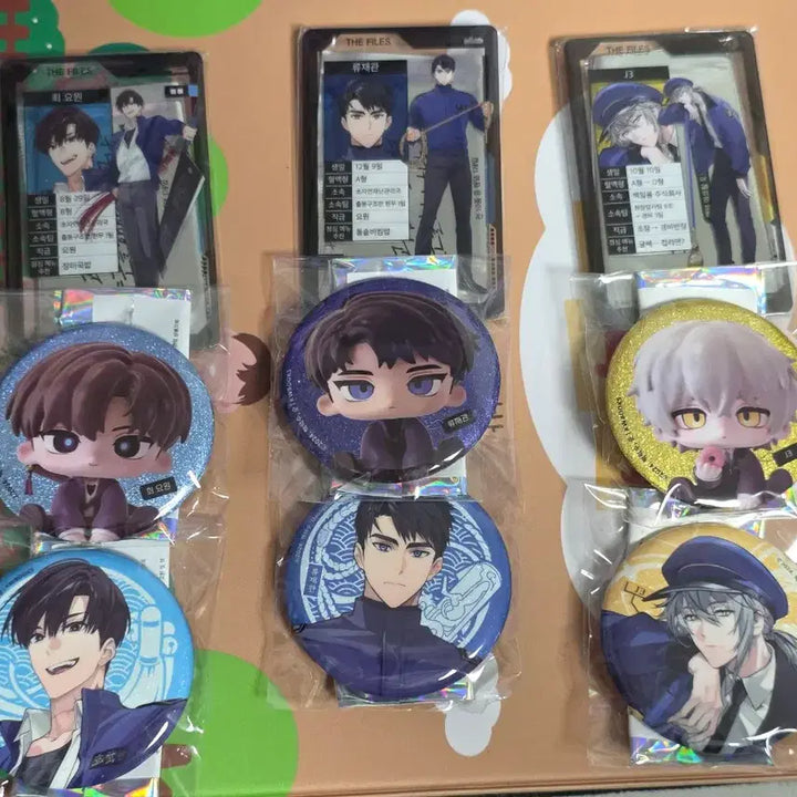 [BUNJANG] Goedamchulgeun Acrylic Photocard &amp; SD/LD Can Badge Bundle Set / 괴담출근 아크릴 포토카드&amp;SD/LD 캔뱃지