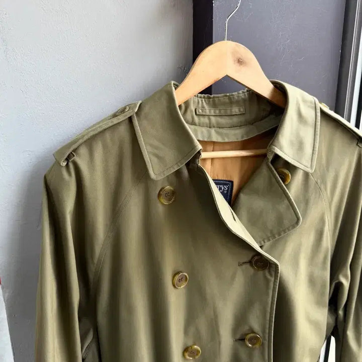 [BUNJANG] Burberry Belted One-Panel Trench Coat Jacket / UK14/ 버버리 벨티드 원패널 트렌치코트 자켓