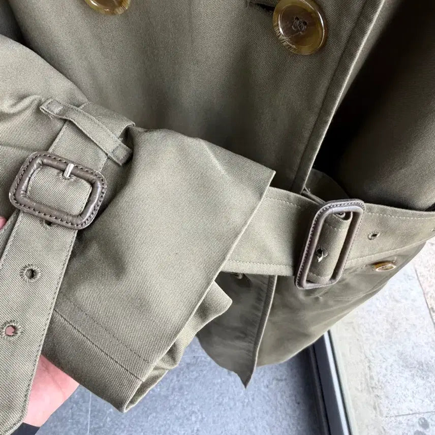 [BUNJANG] Burberry Belted One-Panel Trench Coat Jacket / UK14/ 버버리 벨티드 원패널 트렌치코트 자켓