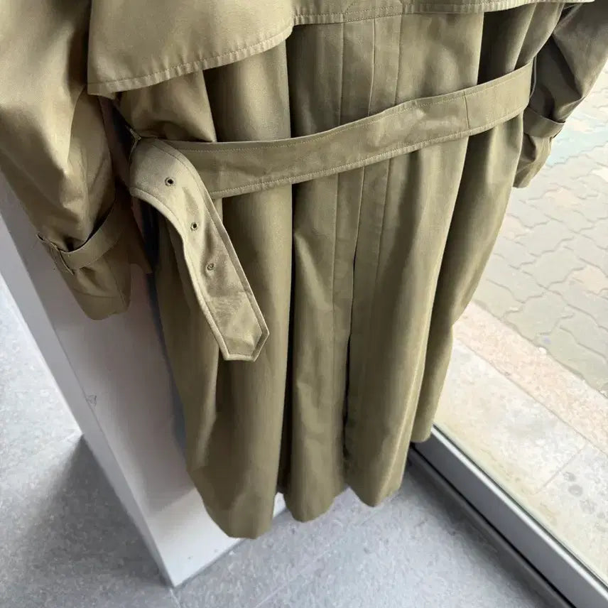 [BUNJANG] Burberry Belted One-Panel Trench Coat Jacket / UK14/ 버버리 벨티드 원패널 트렌치코트 자켓