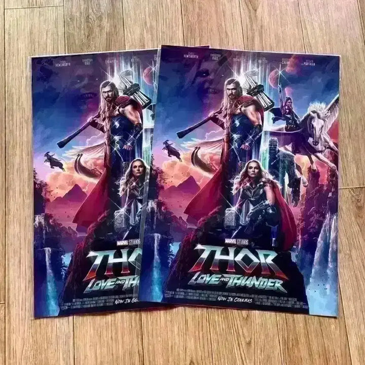 [BUNJANG] Thor: Love and Thunder Special Theater Poster Bundle / 토르러브앤썬더 리얼디 특별관포스터 아이맥스스크린엑스씨네큐 필름마크아트카드