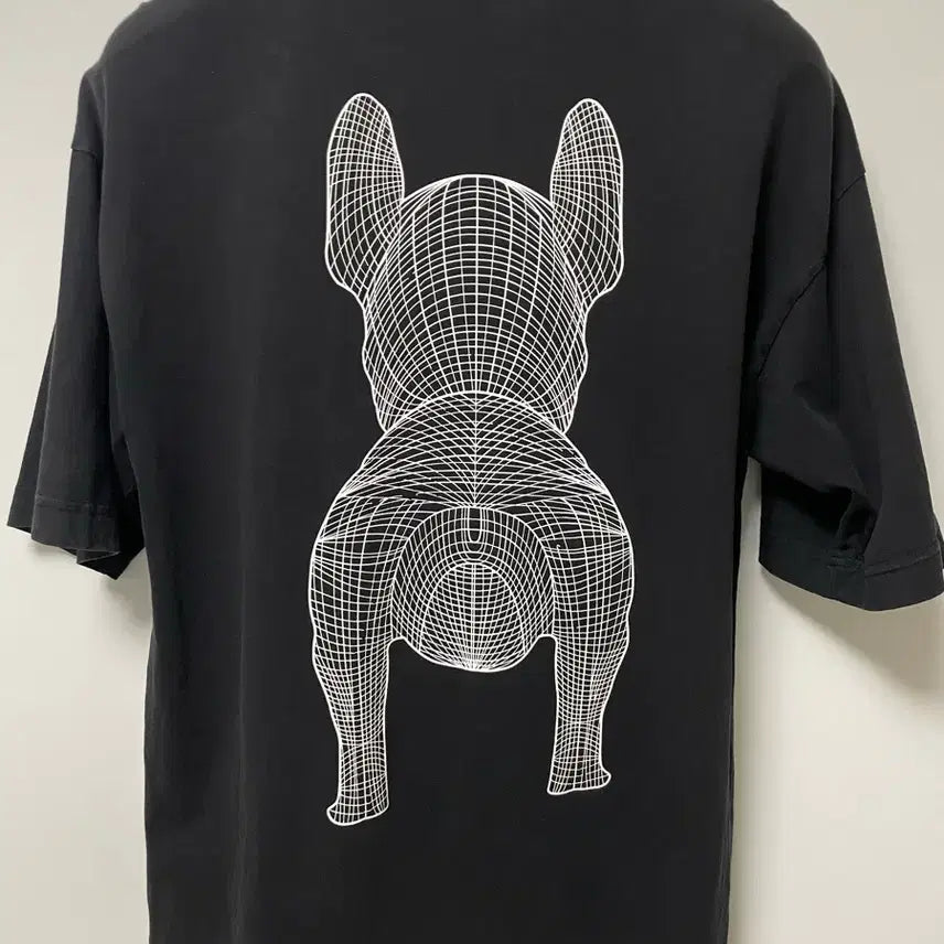 [BUNJANG] Life Work Printing T-shirt - Black / [라이프워크 프린팅 반팔티 / 블랙]