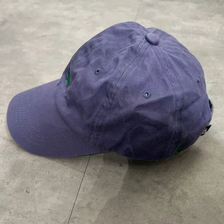 [BUNJANG] AIGHT Vintage Leaf Embroidery Ball Cap Purple / L/XL AIGHT 빈티지 잎 자수 볼캡 모자 퍼플