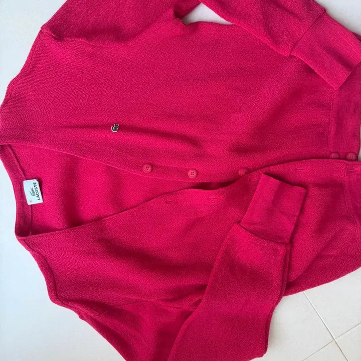 [BUNJANG] Lacoste Cardigan Bundle Set / 라코스테 가디건 및 니트3벌 일괄입니다