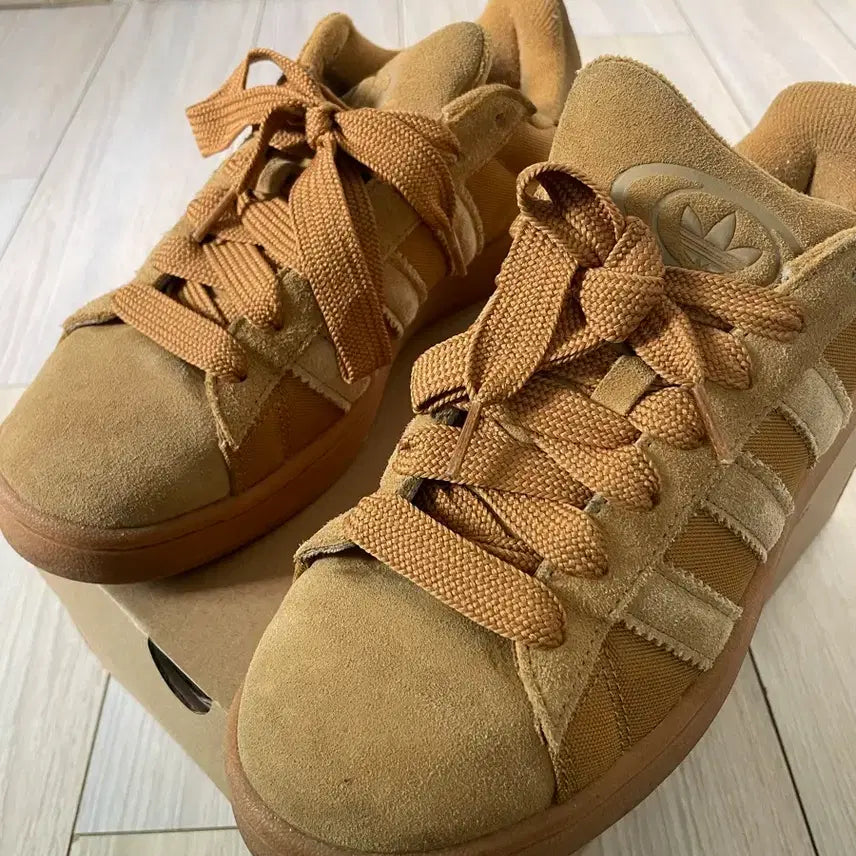 [BUNJANG] Adidas Campus Brown Shoes / 아디다스 캠퍼스 브라운