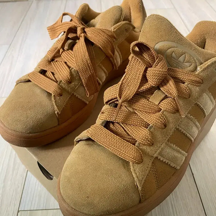 [BUNJANG] Adidas Campus Brown Shoes / 아디다스 캠퍼스 브라운