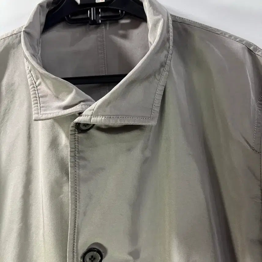 [BUNJANG] SOLID HOMME Semi-Overfit Trench Coat Ivory / [48] SOLID HOMME 솔리드옴므 세미 오버핏 트렌치코트 아이보리