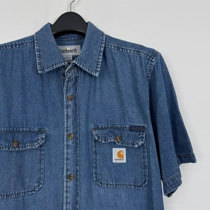 [BUNJANG] Carhartt Work Denim Shirt / b306) 칼하트 워크 청셔츠
